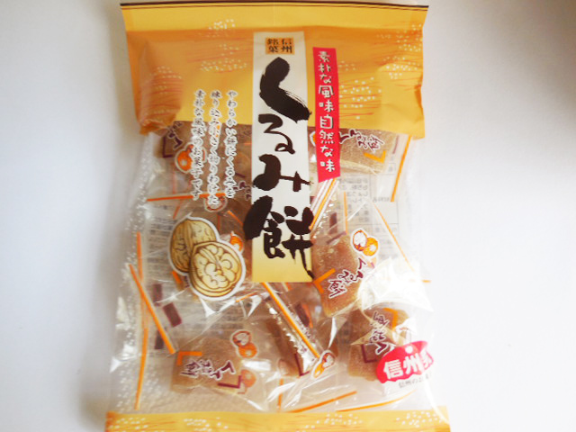 くるみ餅パッケージ表