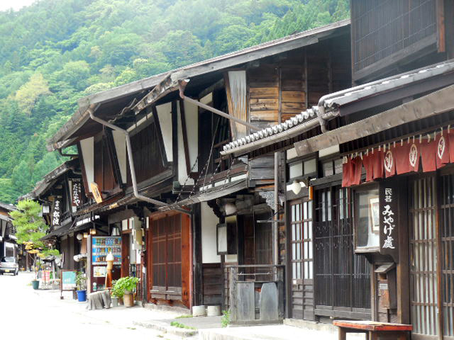 奈良井宿の風景